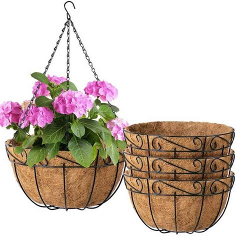 walmart metal hanging baskets